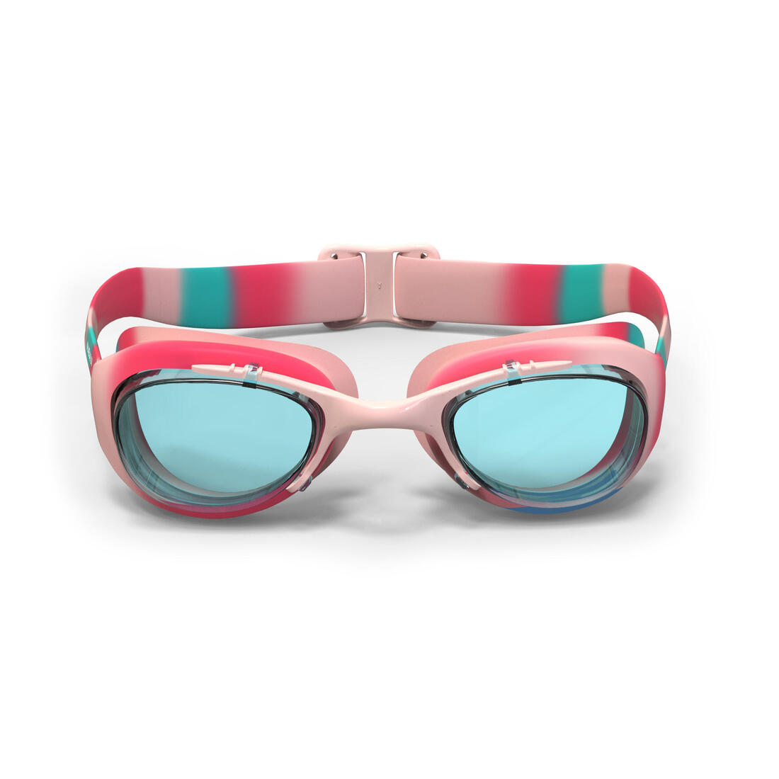 Lunettes de natation Junior - Xbase rose bleu teintées