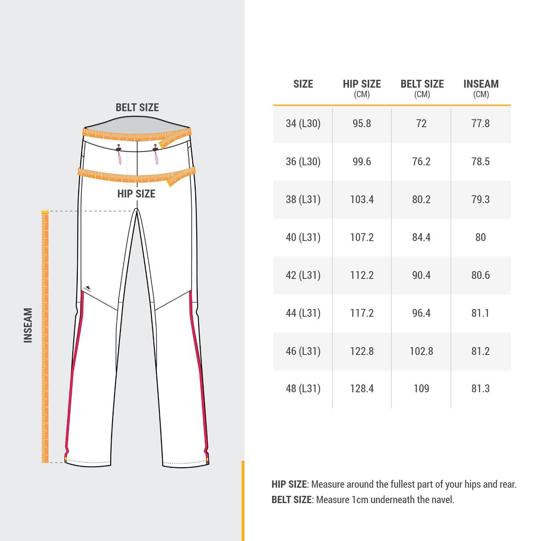 Surpantalon imperméable de randonnée montagne - MH500 - Femme