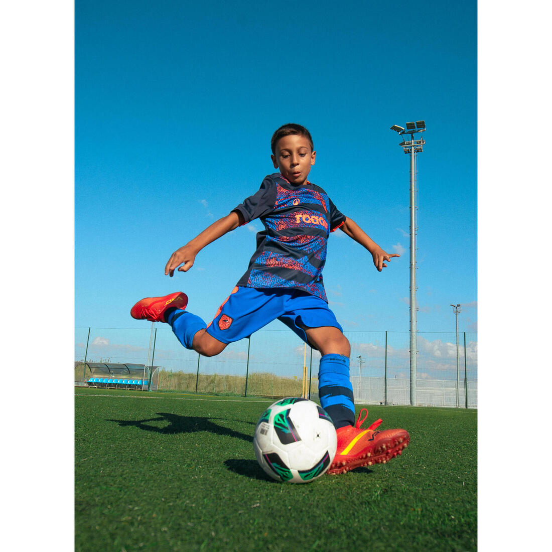 MAILLOT DE FOOTBALL ENFANT VIRALTO KIDS  MC ROARRR RHINO RAYES