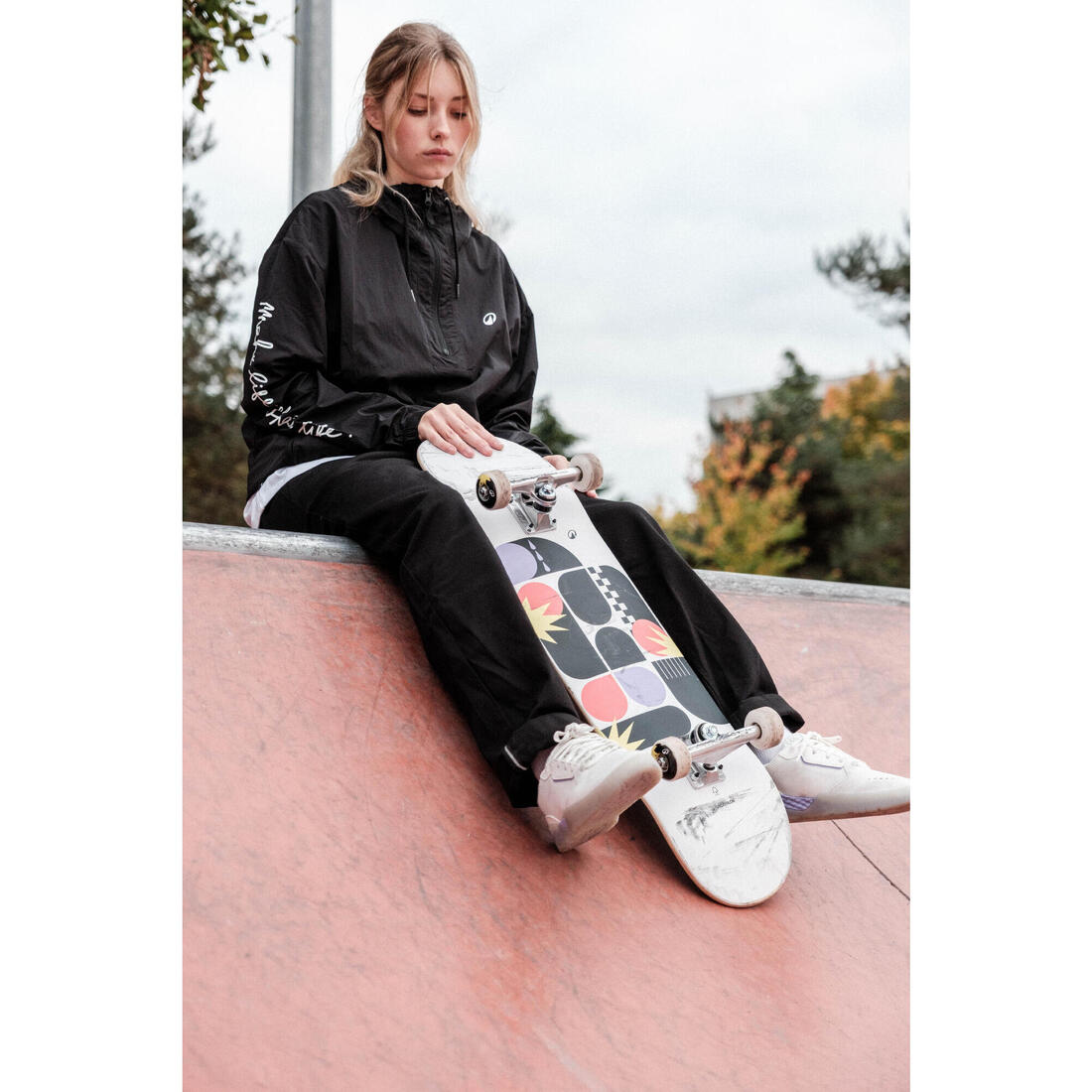 SKATEBOARD COMPLET  CP100 RETRO TAILLE 8"