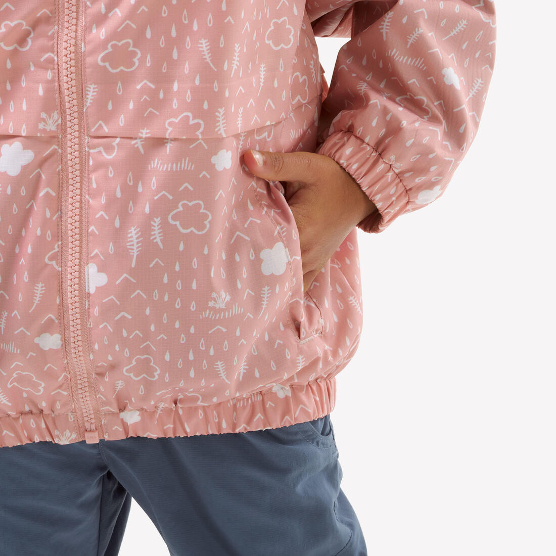 Veste imperméable de randonnée 2-6 ans enfant, MH500 kid