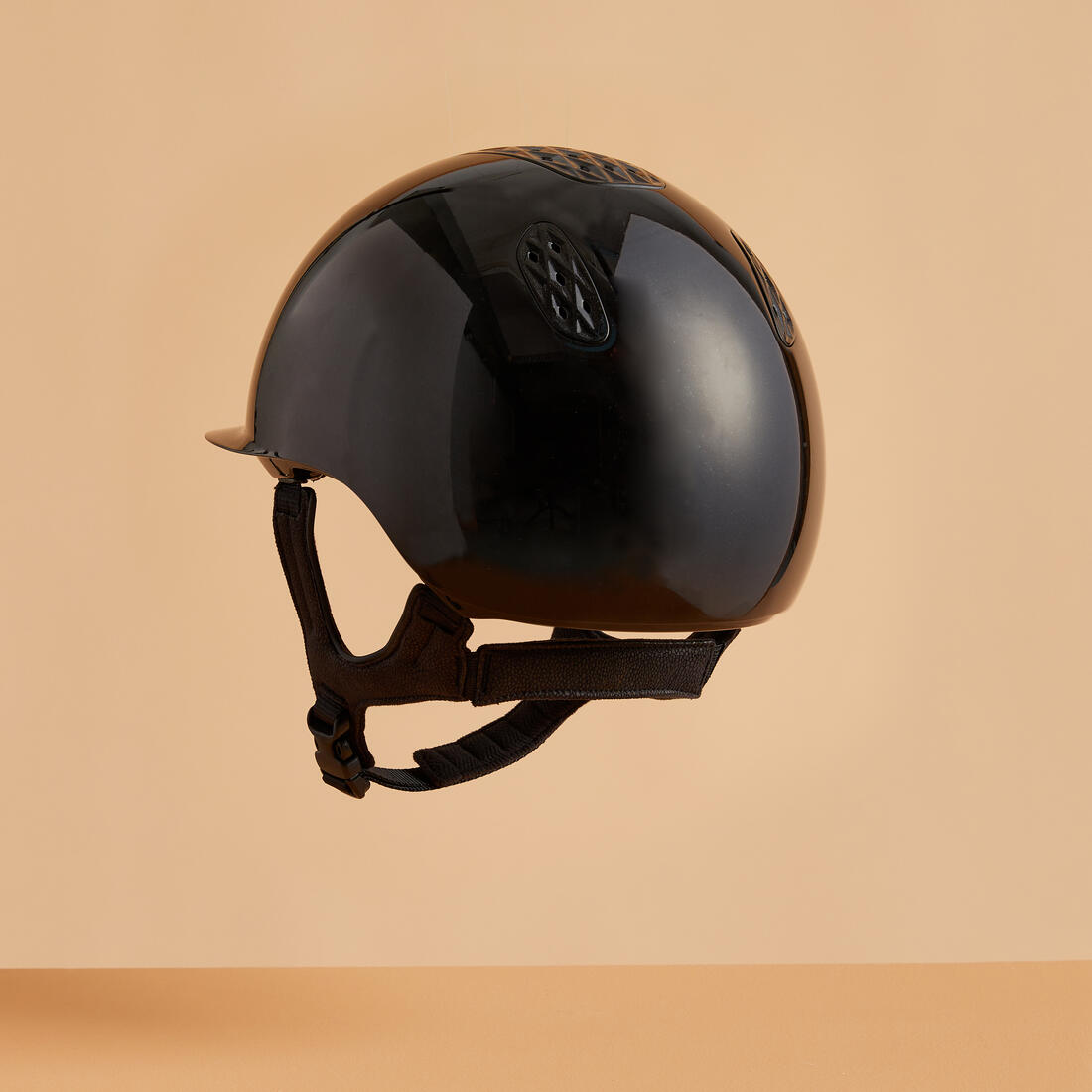 Casque équitation adulte et enfant - 520 noir mat