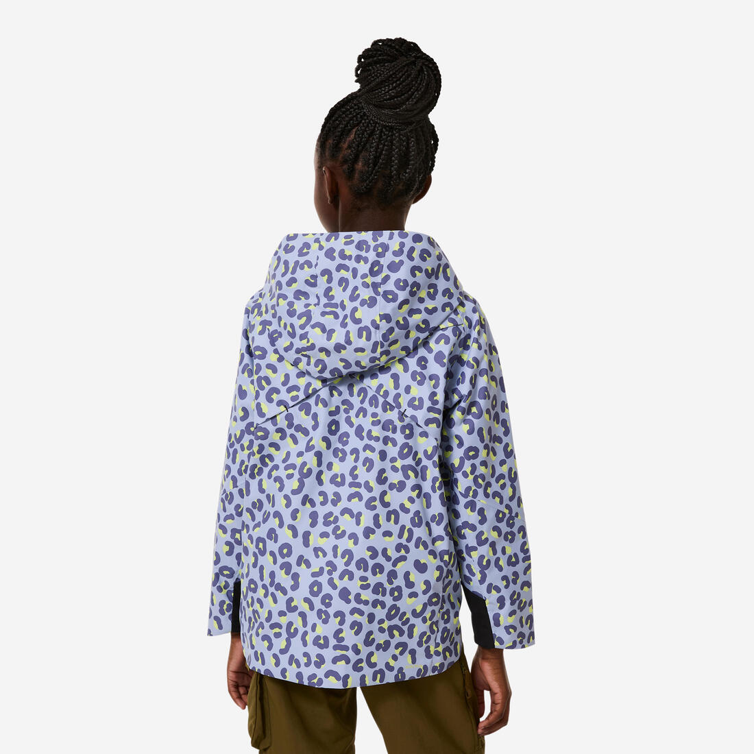 Veste imperméable de randonnée enfant, MH500 tw