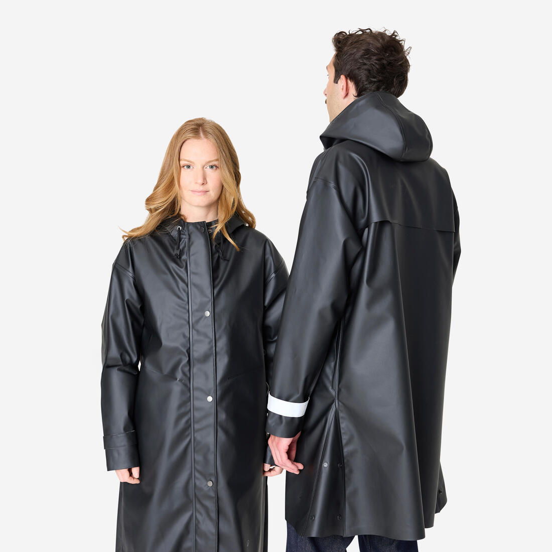 Parka imperméable vélo ville unisexe