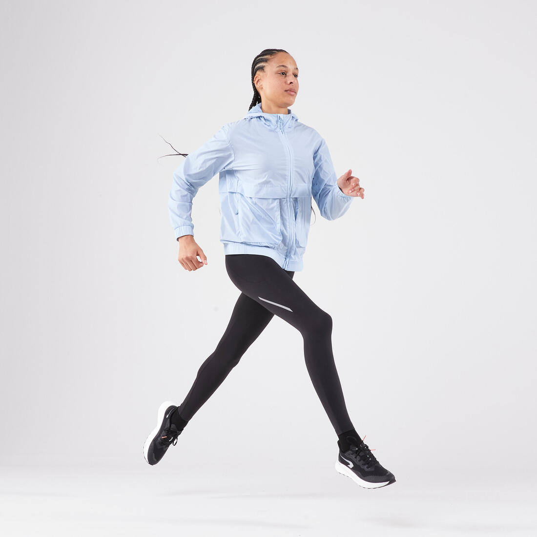 Legging chaud de running Femme, KIPRUN Run 500 Warm