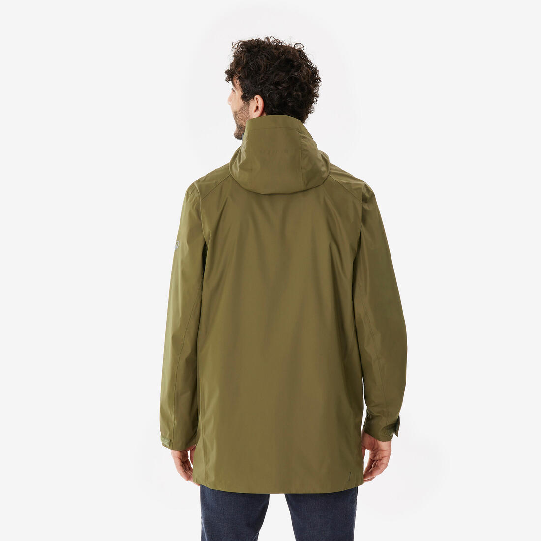 Veste de randonnée imperméable homme, NH500 Longue