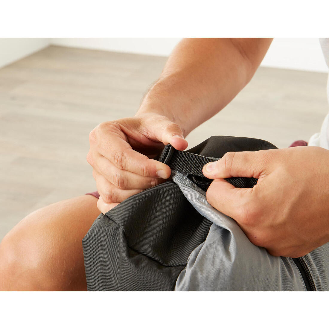 Sac pour tapis de sol, gris