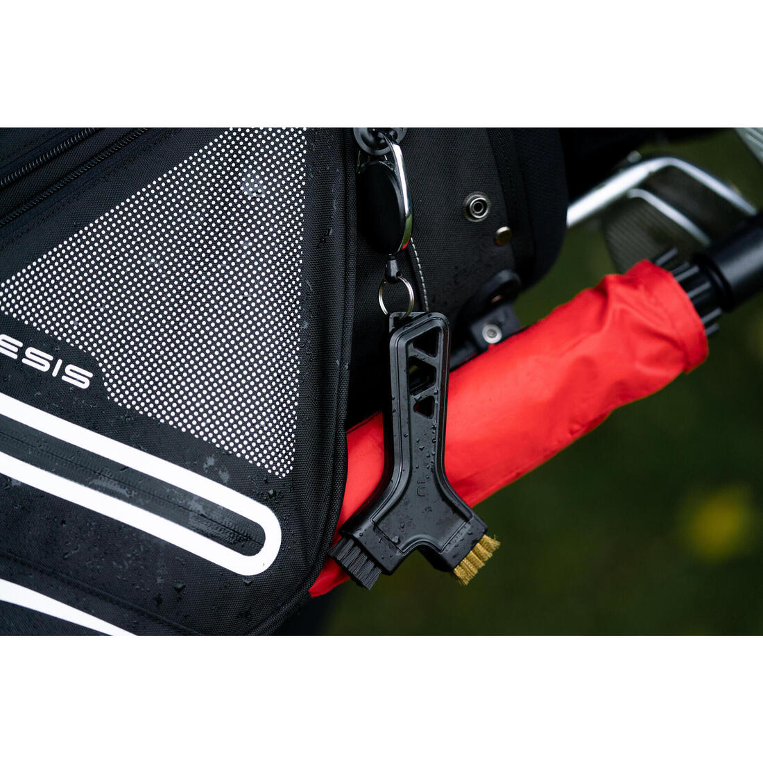 Brosse nettoyage clubs golf - INESIS noir