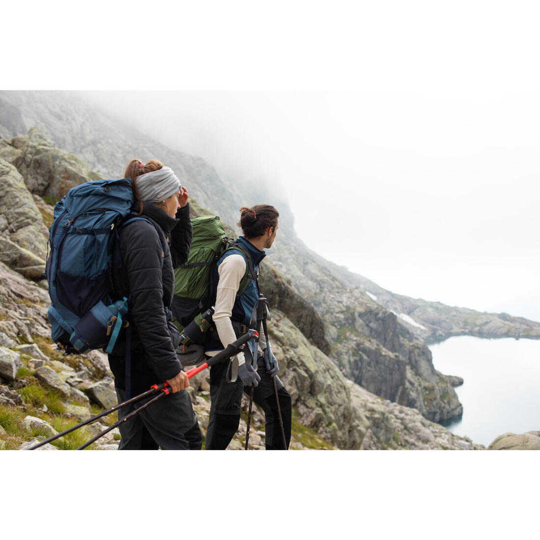 Gilet coupe vent de trek montagne - mt500 wind homme