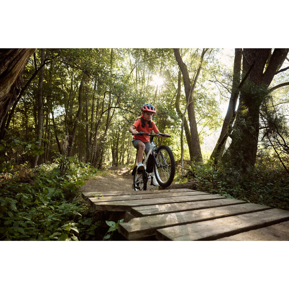 VTT ENFANT 20" EXPL 120 BLANC 6-9 ANS