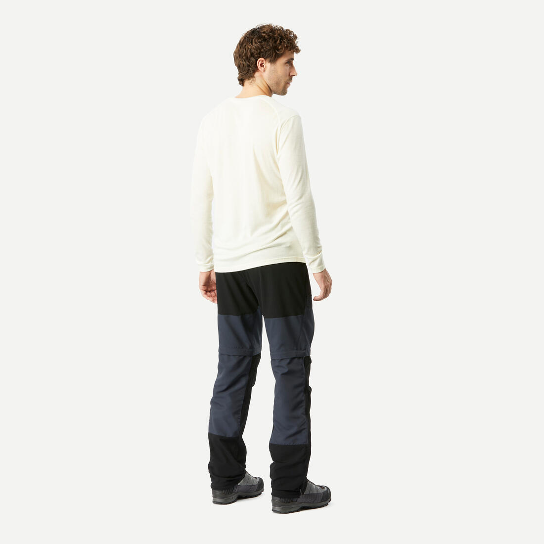 Pantalon de trek modulable 2 en 1 et résistant homme - mt500