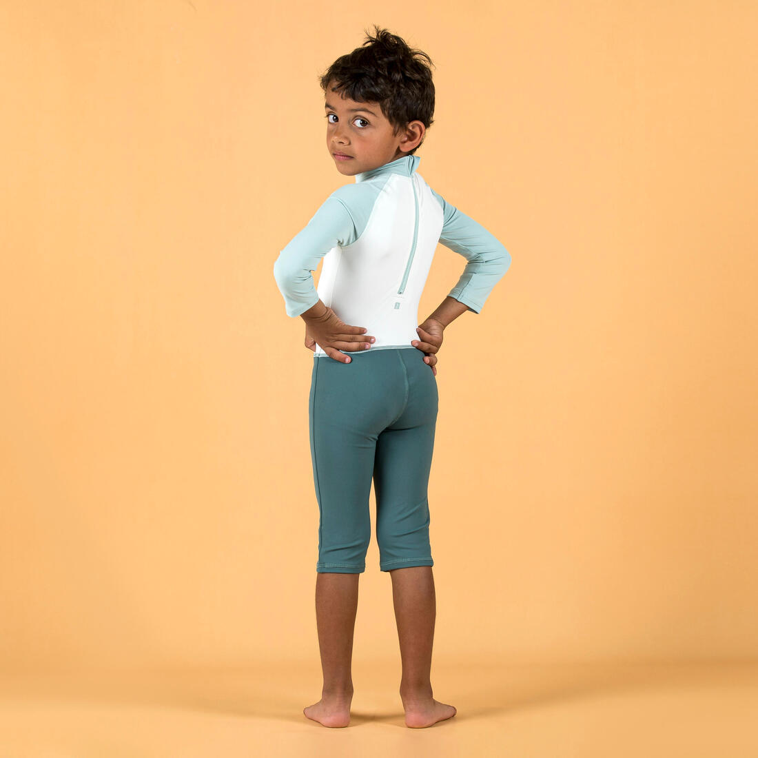 Combinaison de natation anti uv bébé / enfant manches longues imprimé