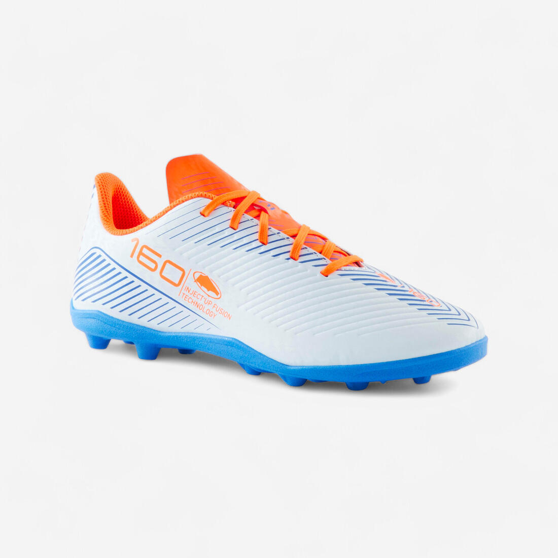 CHAUSSURES DE FOOTBALL ENFANT A LACETS 160 JR AG/FG