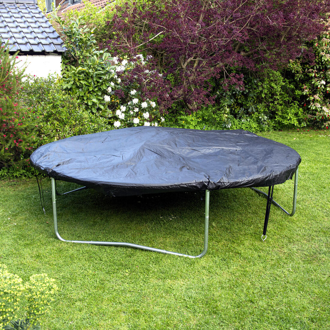 Bâche de protection de trampoline 300 avec évacuation d'eau