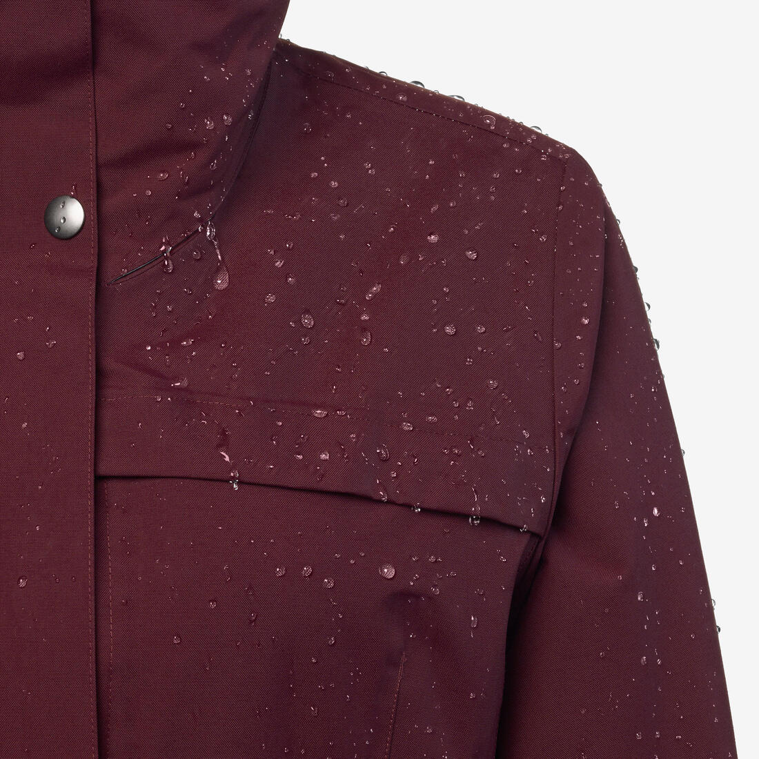 Veste de randonnée 0°C chaude femme, NH100 3en1