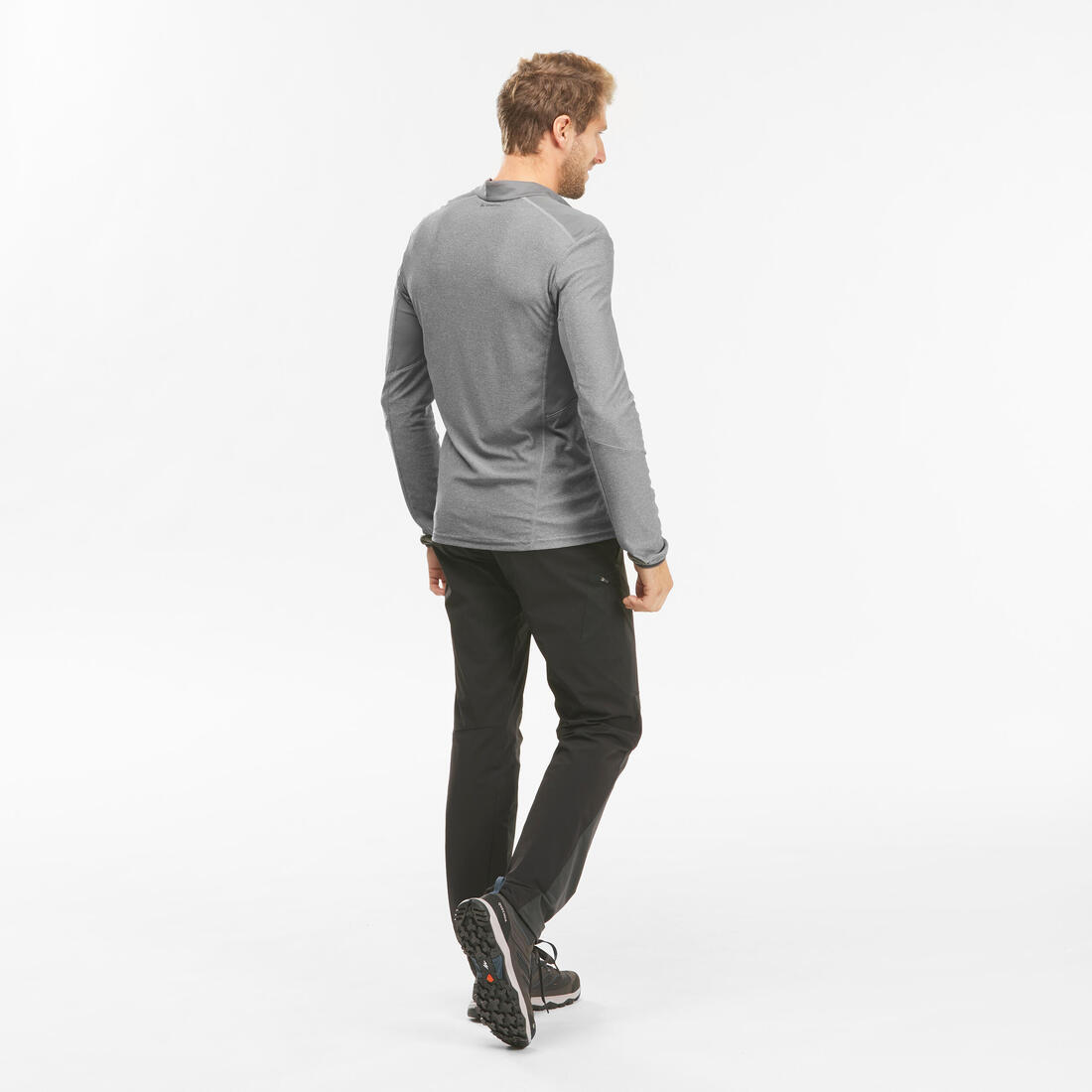 T-Shirt Manches longues de randonnée montagne homme - MH500