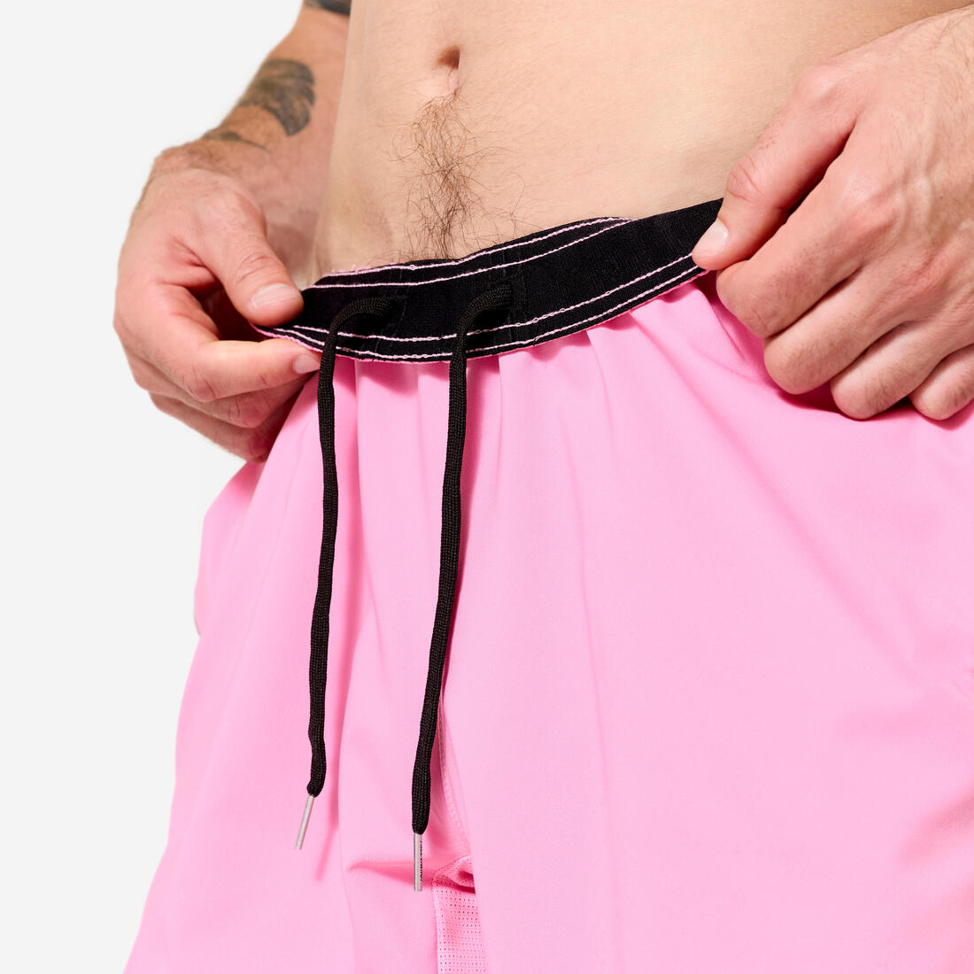 Short de fitness respirant poches zippées homme