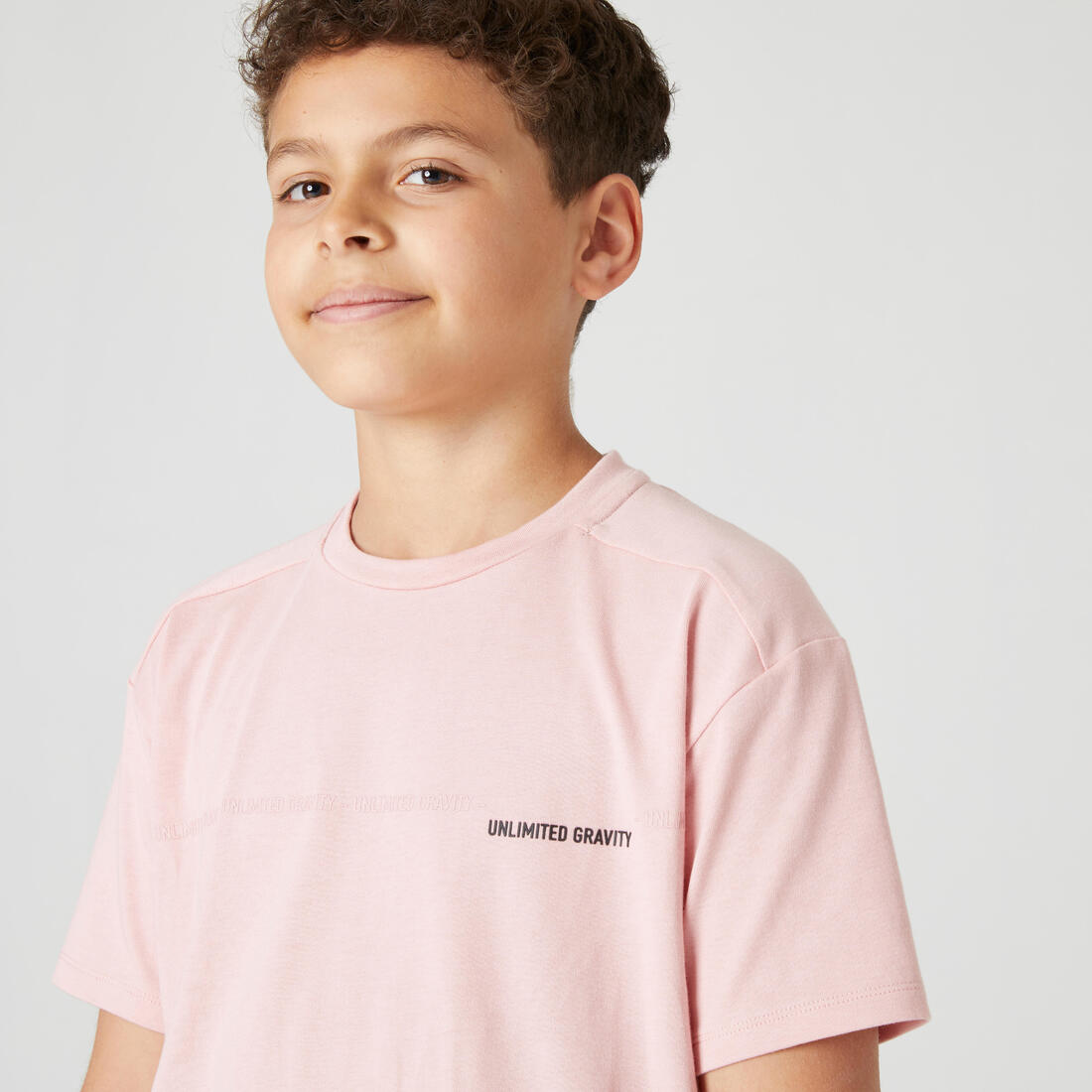T-shirt enfant coton respirant - 500