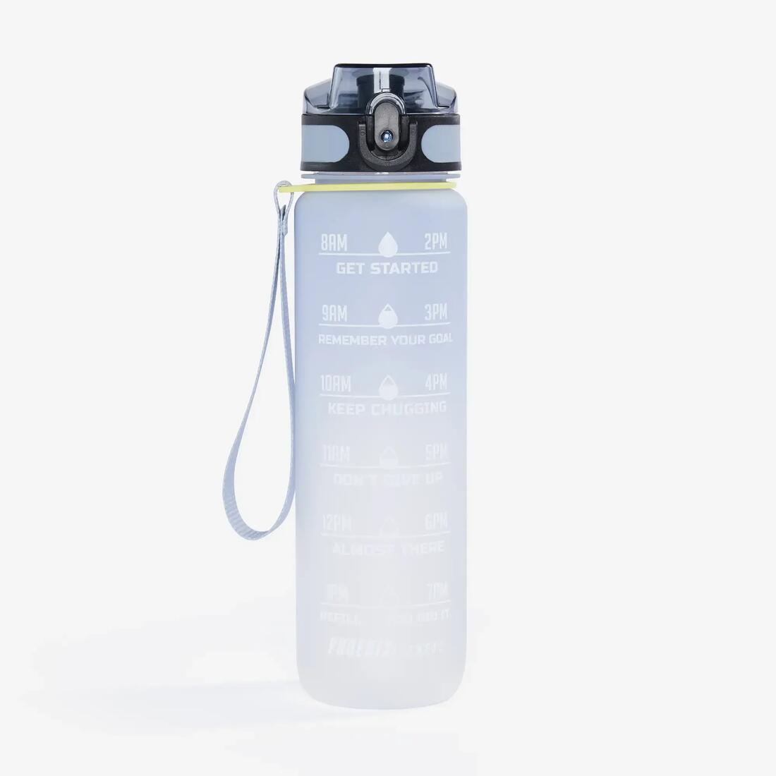 Gourde de fitness motivation 1 litre