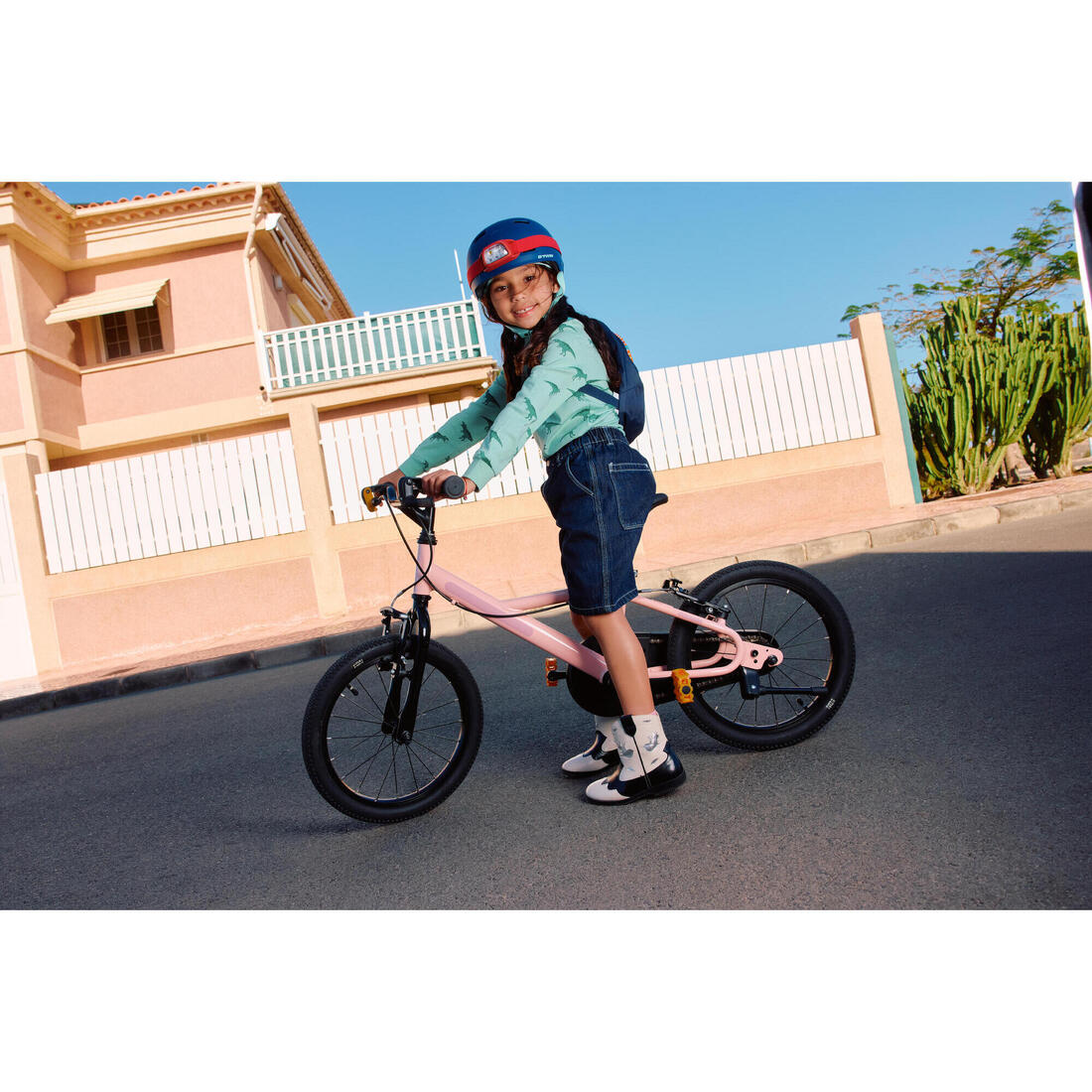 Vélo enfant 16 pouces 4-6 ans, DISCOVER 500