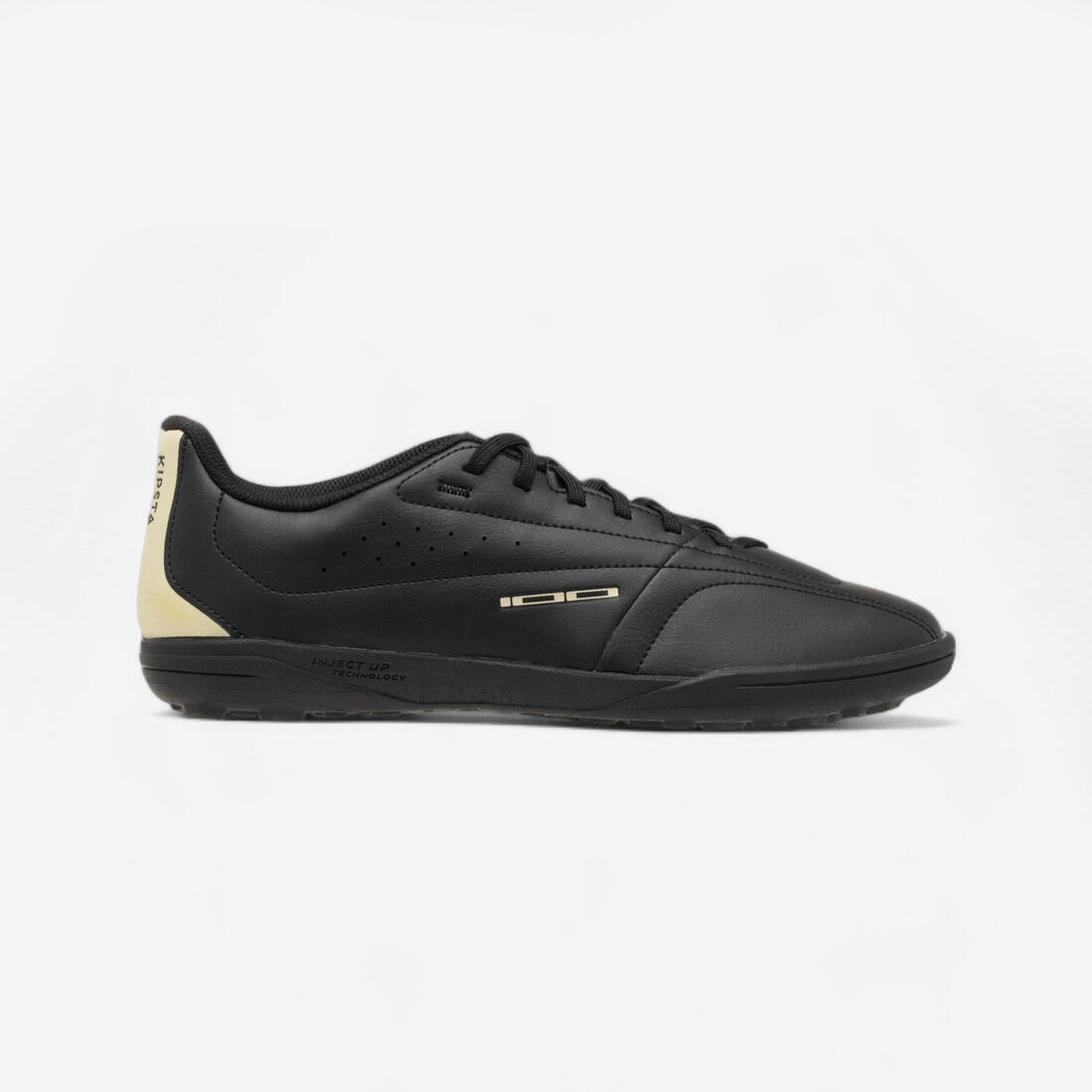 Chaussures de football 100 TURF TF adulte noir