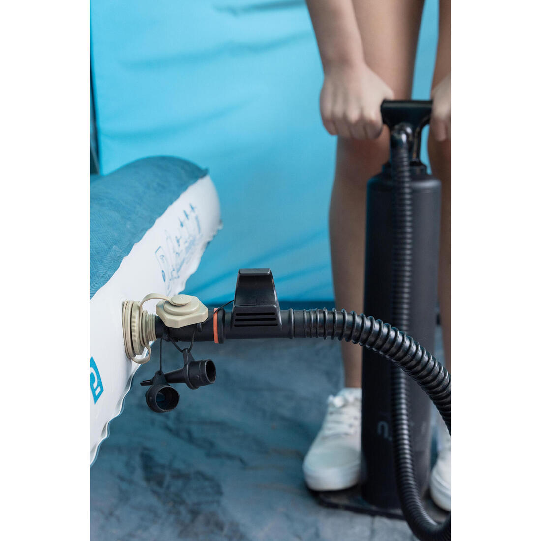 Matelas gonflable de camping 2 personnes, 200x120cm, Air comfort