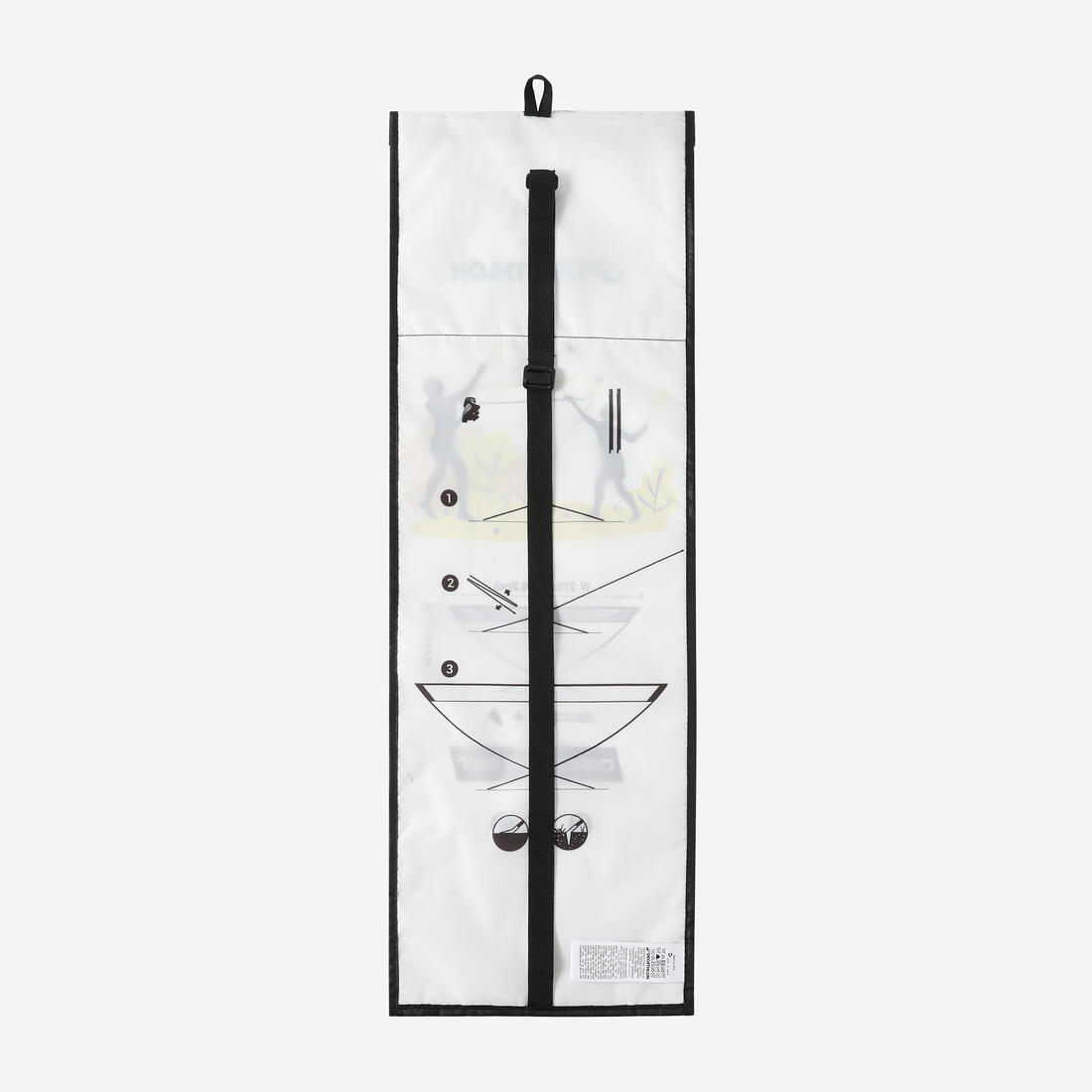 Set Filet de Badminton Portable Discover Set 3M V2 - Jaune