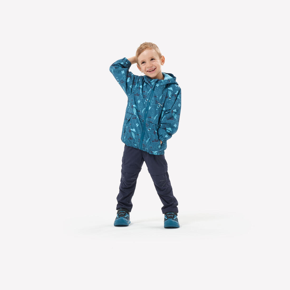 Veste de randonnée imperméable enfant 2-6 ans, MH500