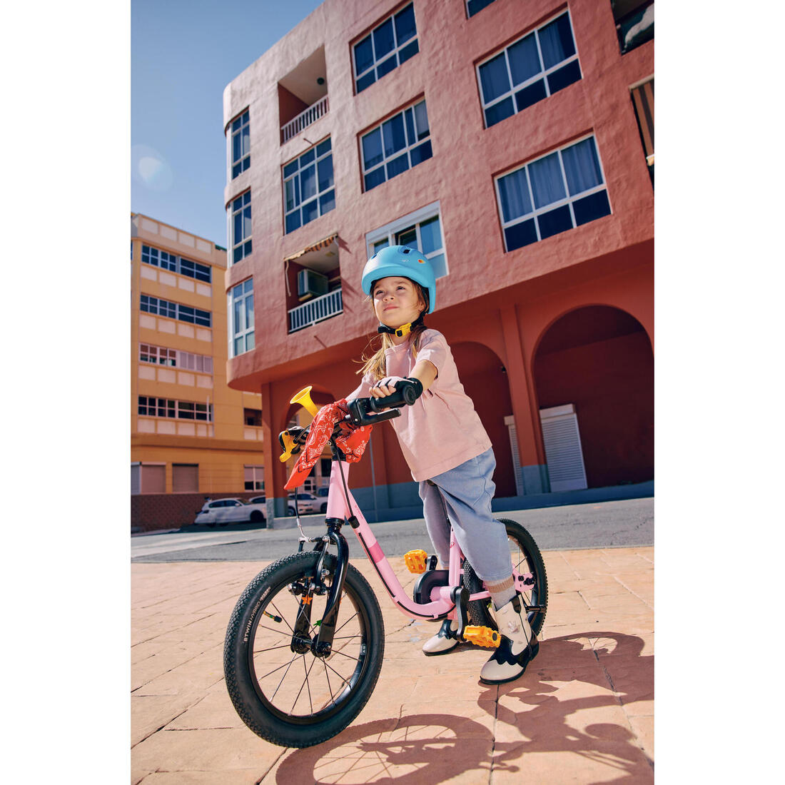 Casque velo enfant 47-55 cm, play 500