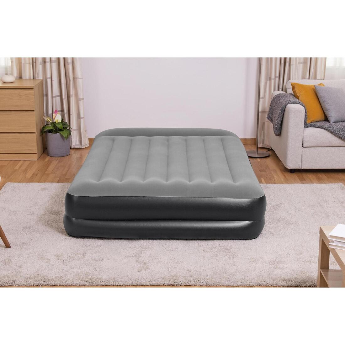 Matelas gonflable haut pour 2 personnes, avec pompe électrique intégrée