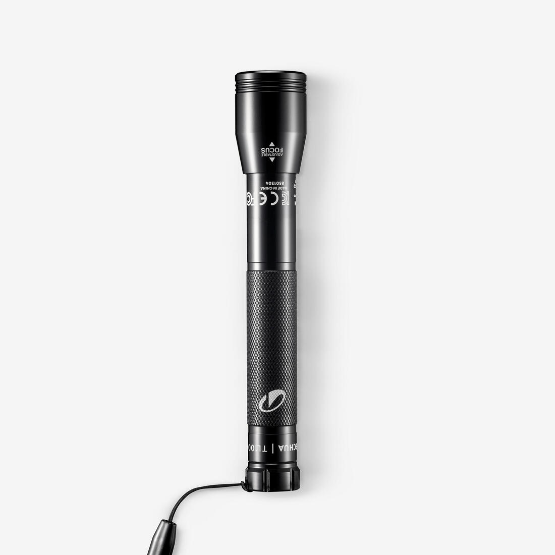 Lampe Torche Chasse 100 Lumens Zoom Noir