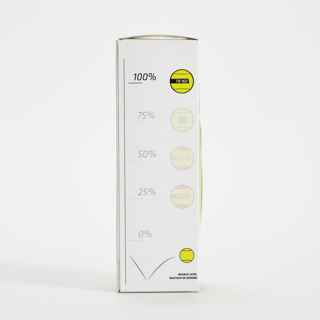 BALLE DE TENNIS TB160*3 JAUNE