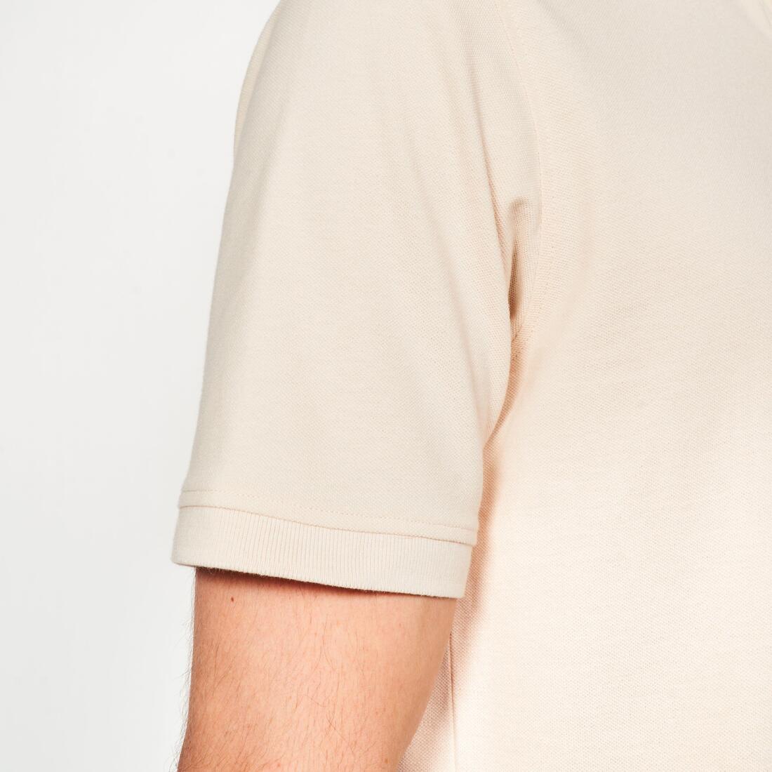 Polo de golf en coton polyester manches courtes homme, MW500