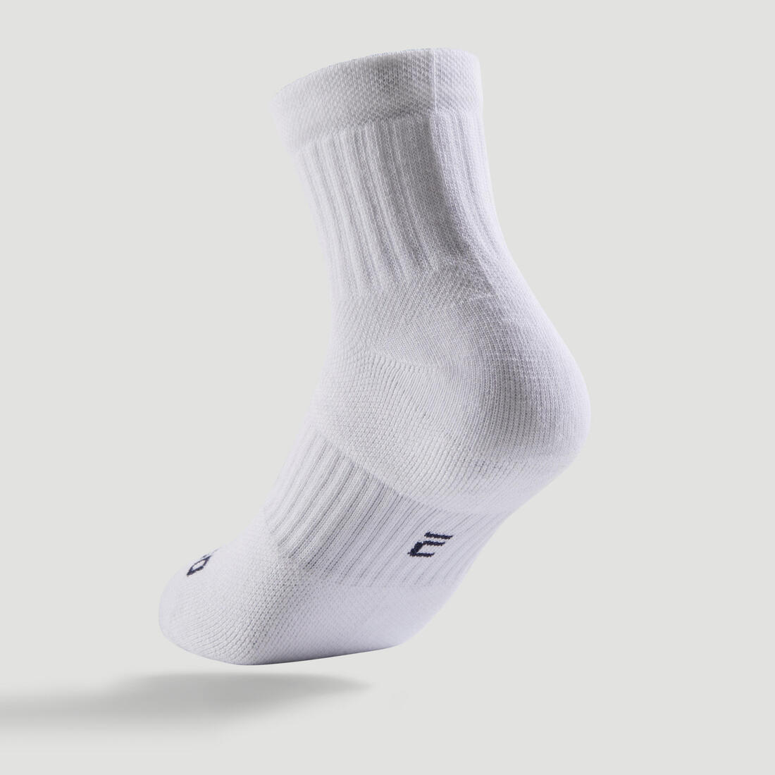 CHAUSSETTES DE SPORT ENFANT MI-HAUTES RS 500 LOT DE 3