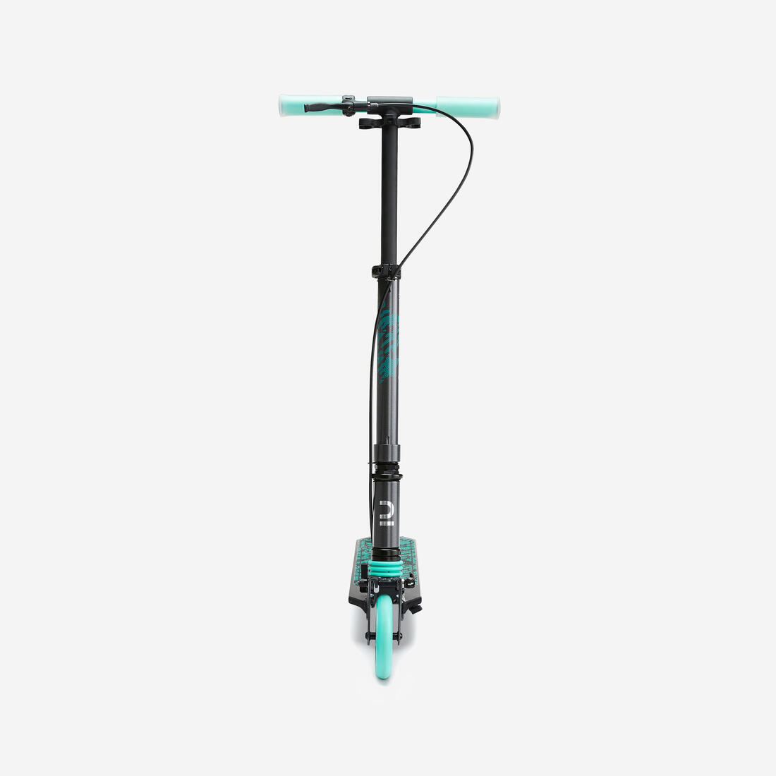Trottinette enfant mid5 avec frein au guidon et suspension violette