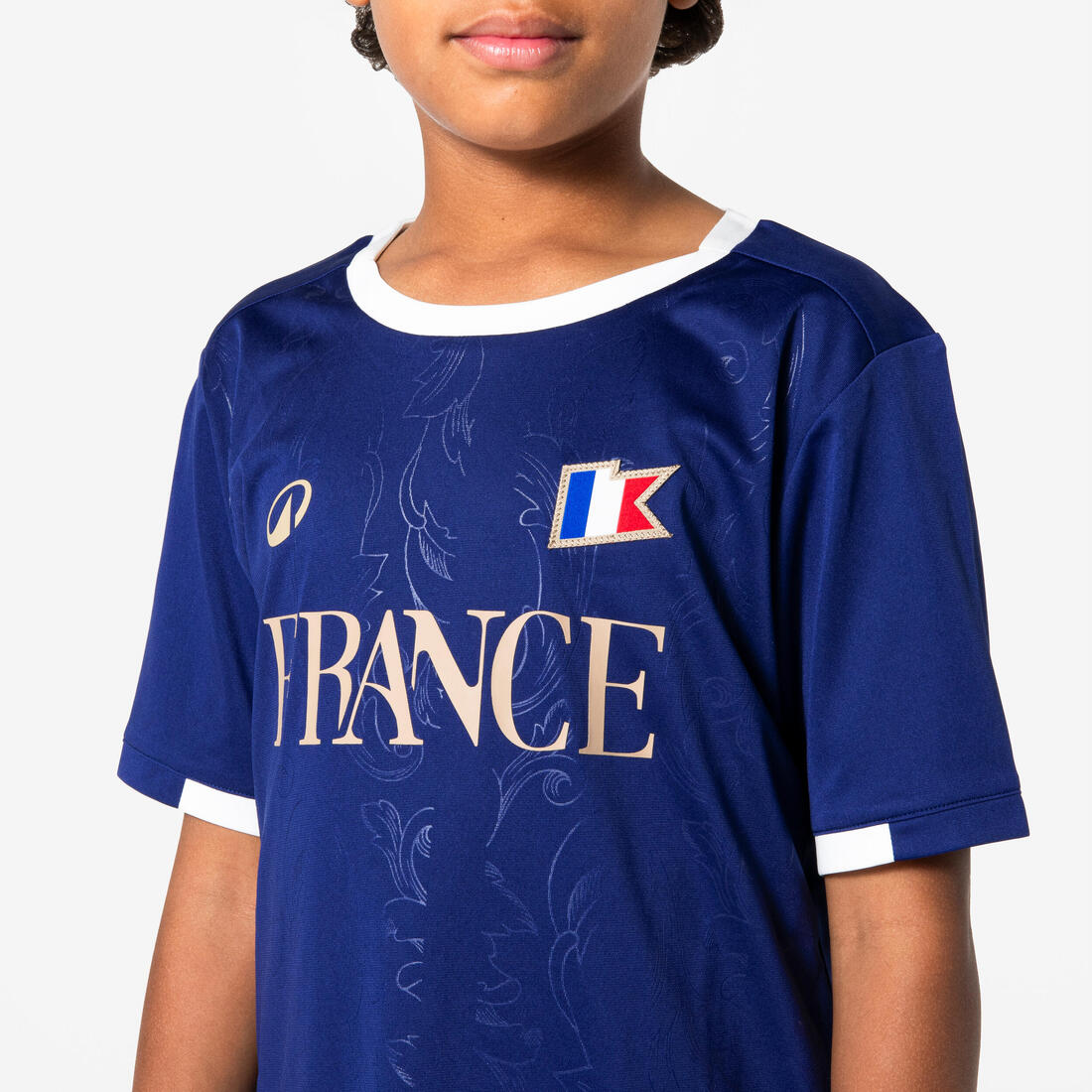 Maillot de foot supporter France enfant 2026
