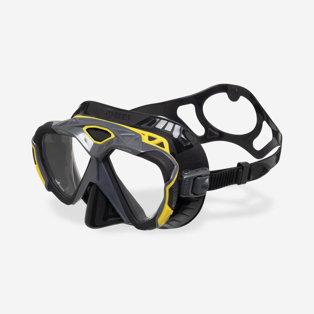Masque de plongée - Mares X-Wire noir jaune