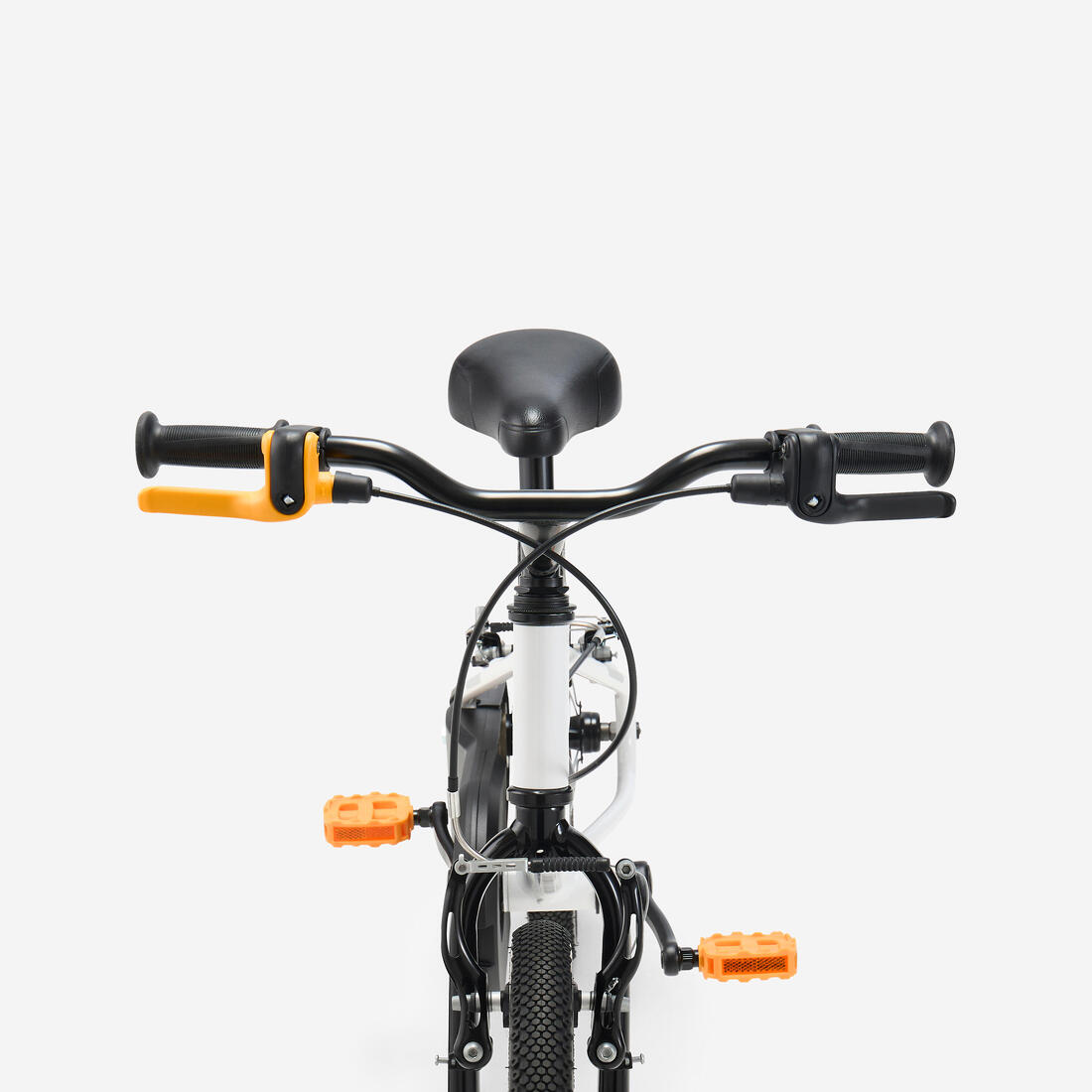 Vélo enfant 16 pouces 4-6 ans, DISCOVER 100 blanc