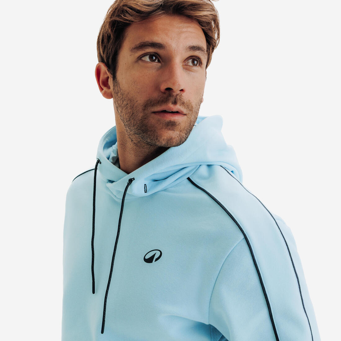 Sweat à capuche de Tennis Homme - Soft blanc cassé