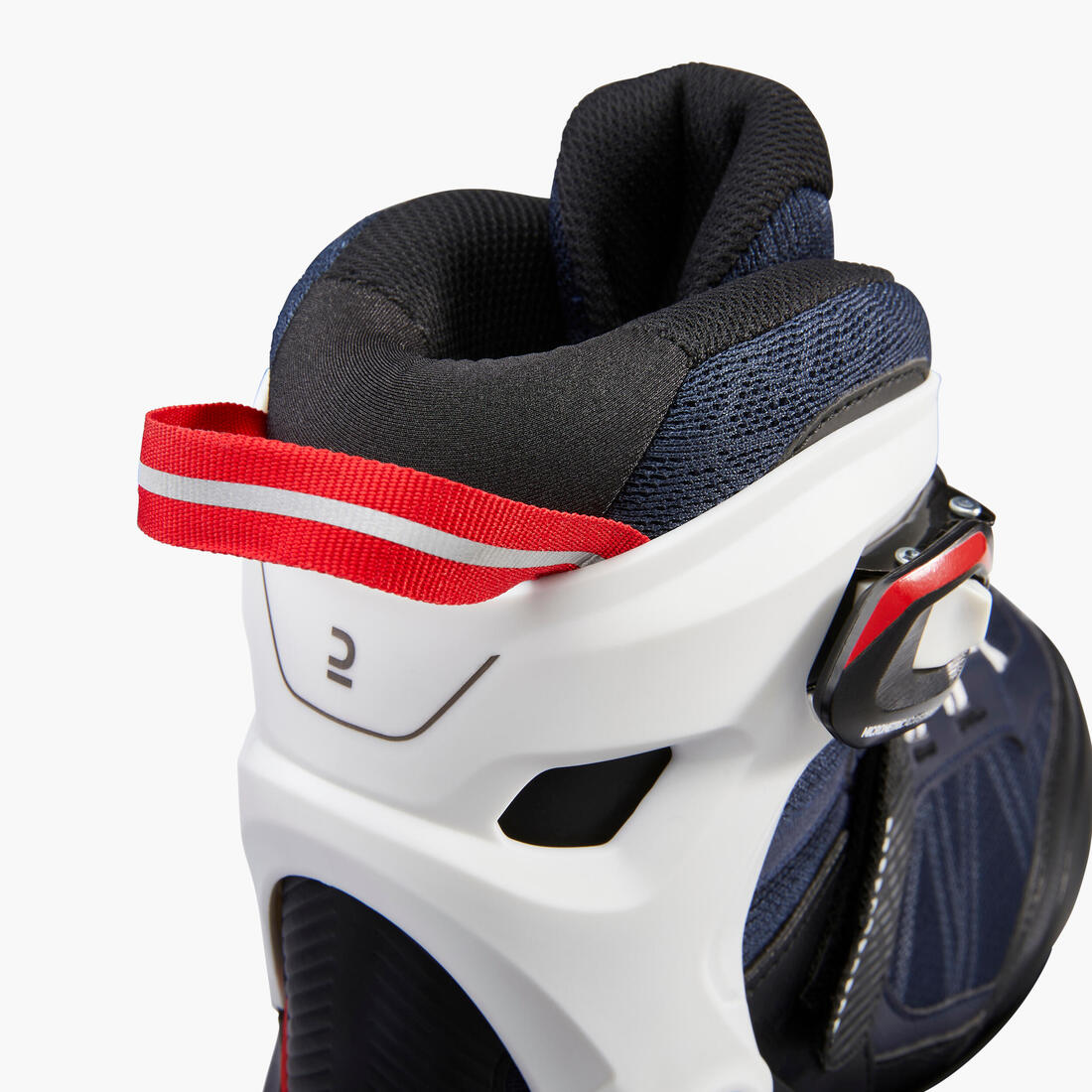 Roller fitness adulte fit500 bleu rouge