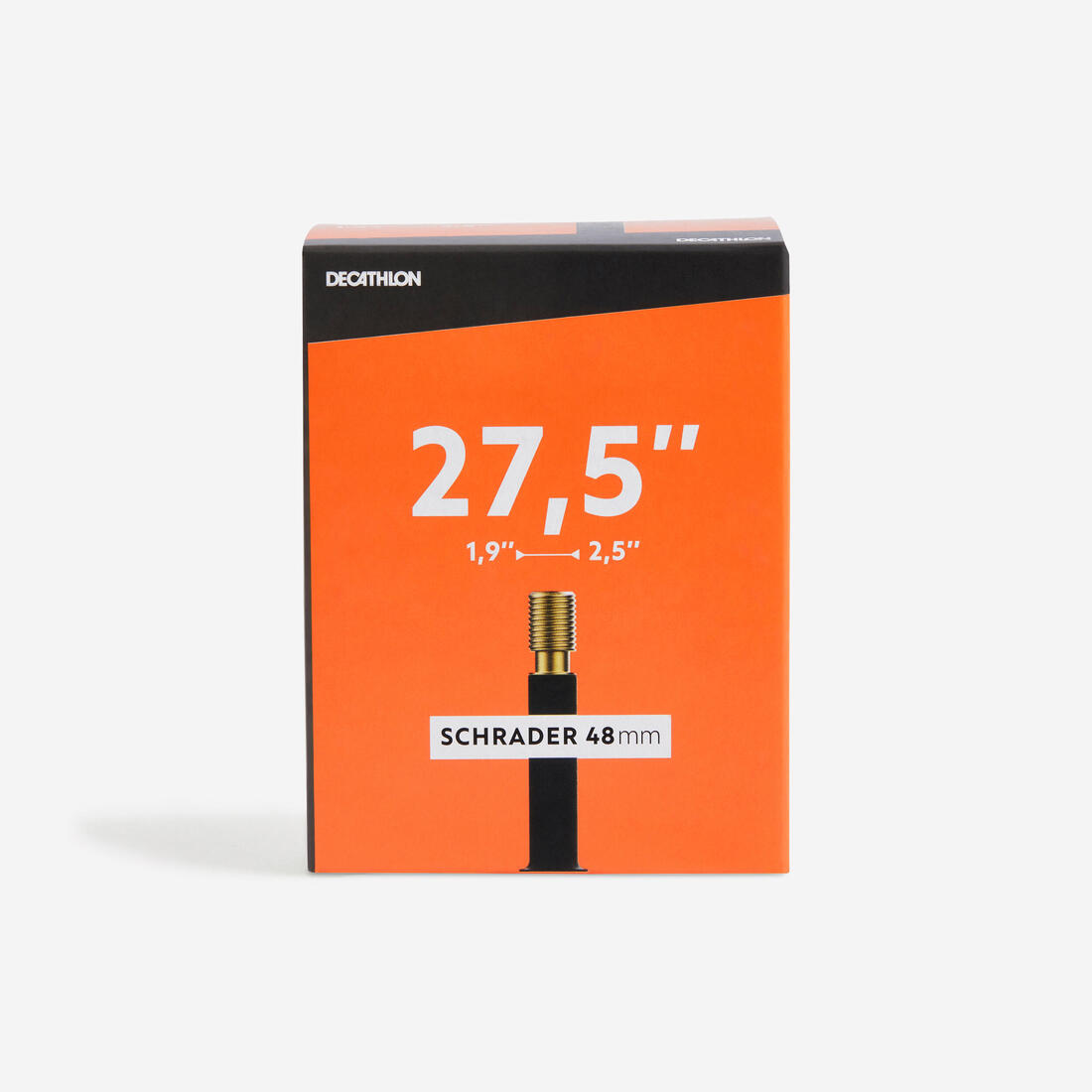 Chambre a air 27.5x1,9/ 2,5 valve schrader 48 mm