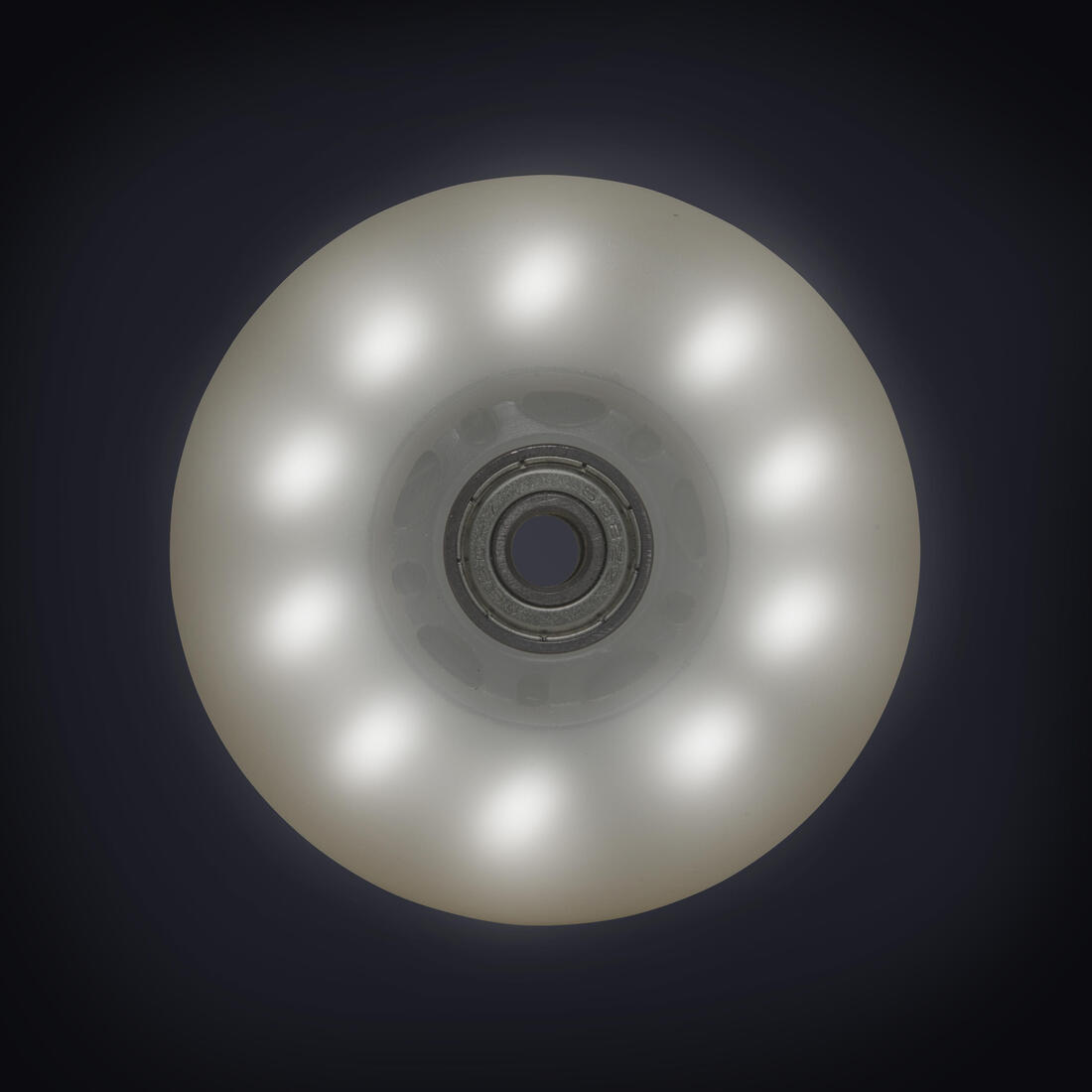Set 2 ROUES lumineuses de roller en ligne avec ROULEMENTS 80MM 82A