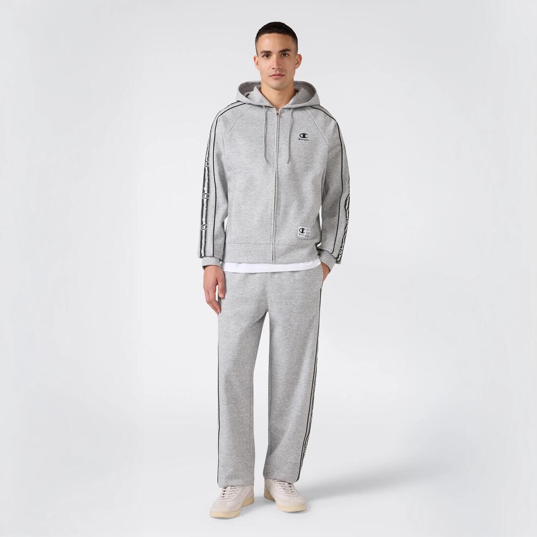 Pantalon de jogging droit homme, Champion, gris