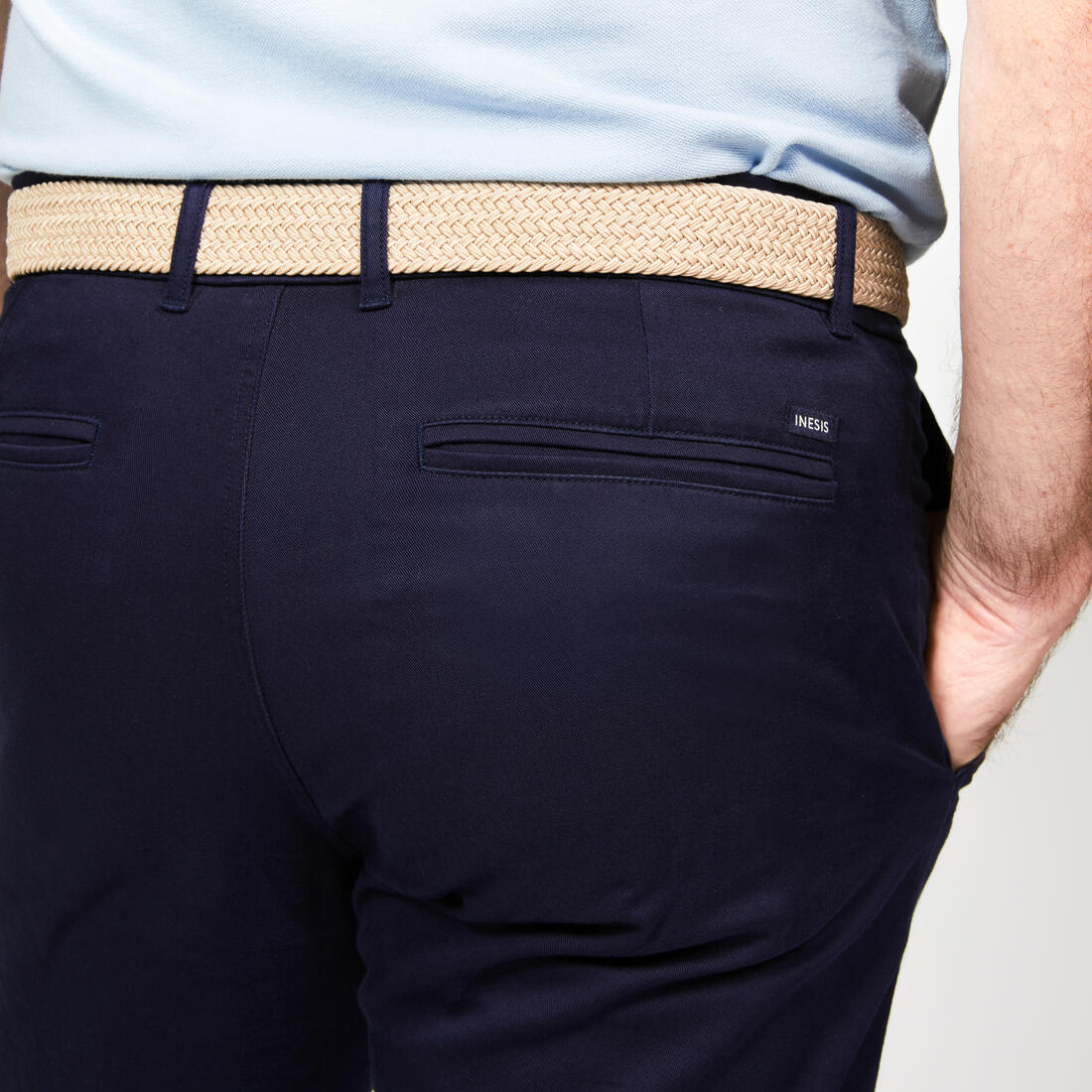 Pantalon chino golf coton Homme, MW500