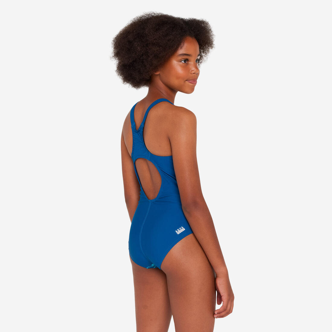 Maillot de bain 1 pièce natation Fille - 500 Kamyleon