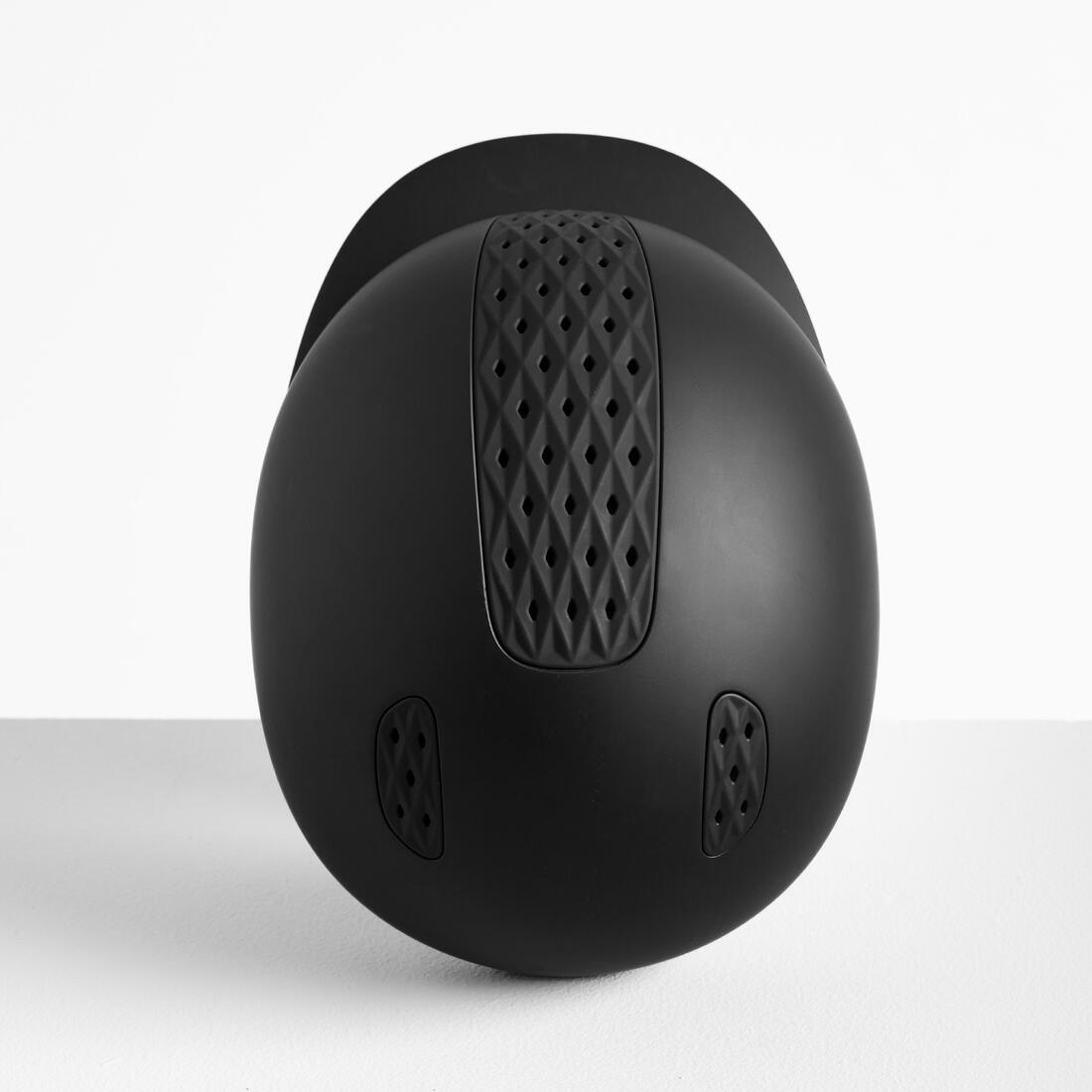 Casque équitation adulte et enfant - 520 noir mat