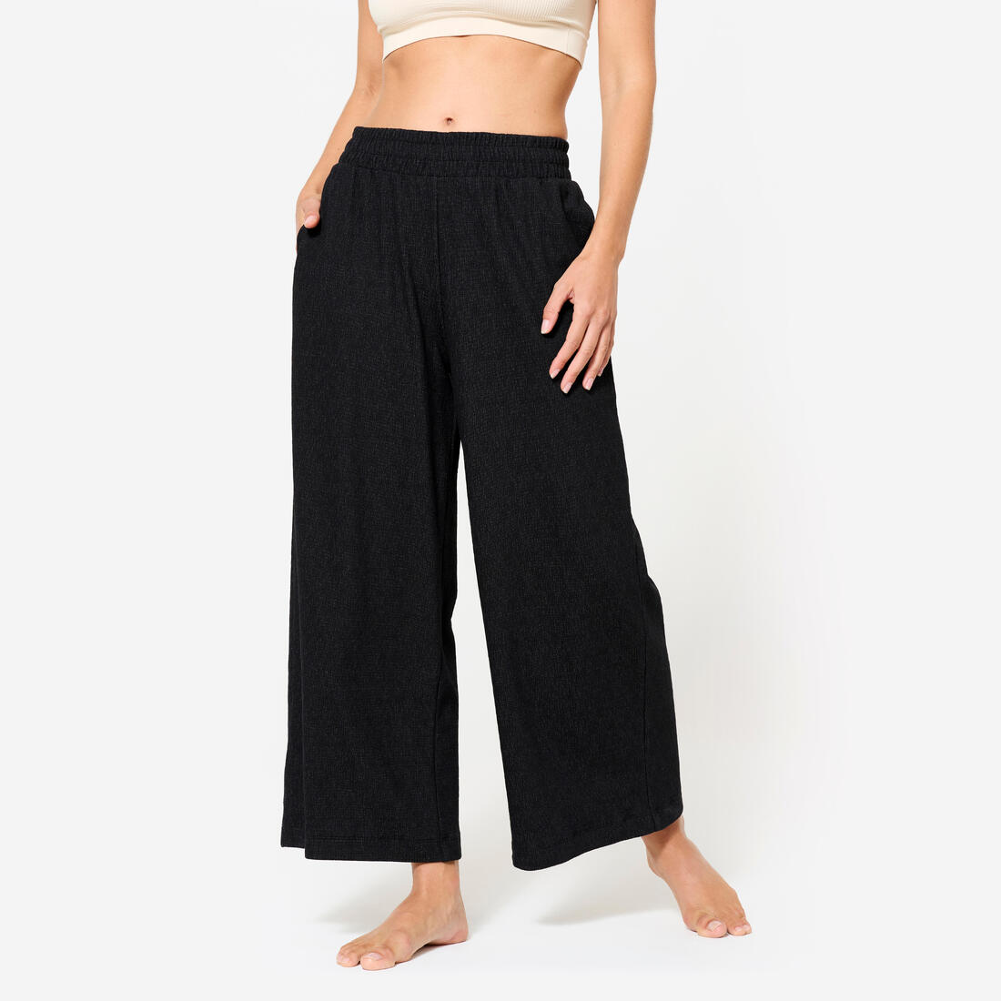 Pantalon de retraite yoga femme