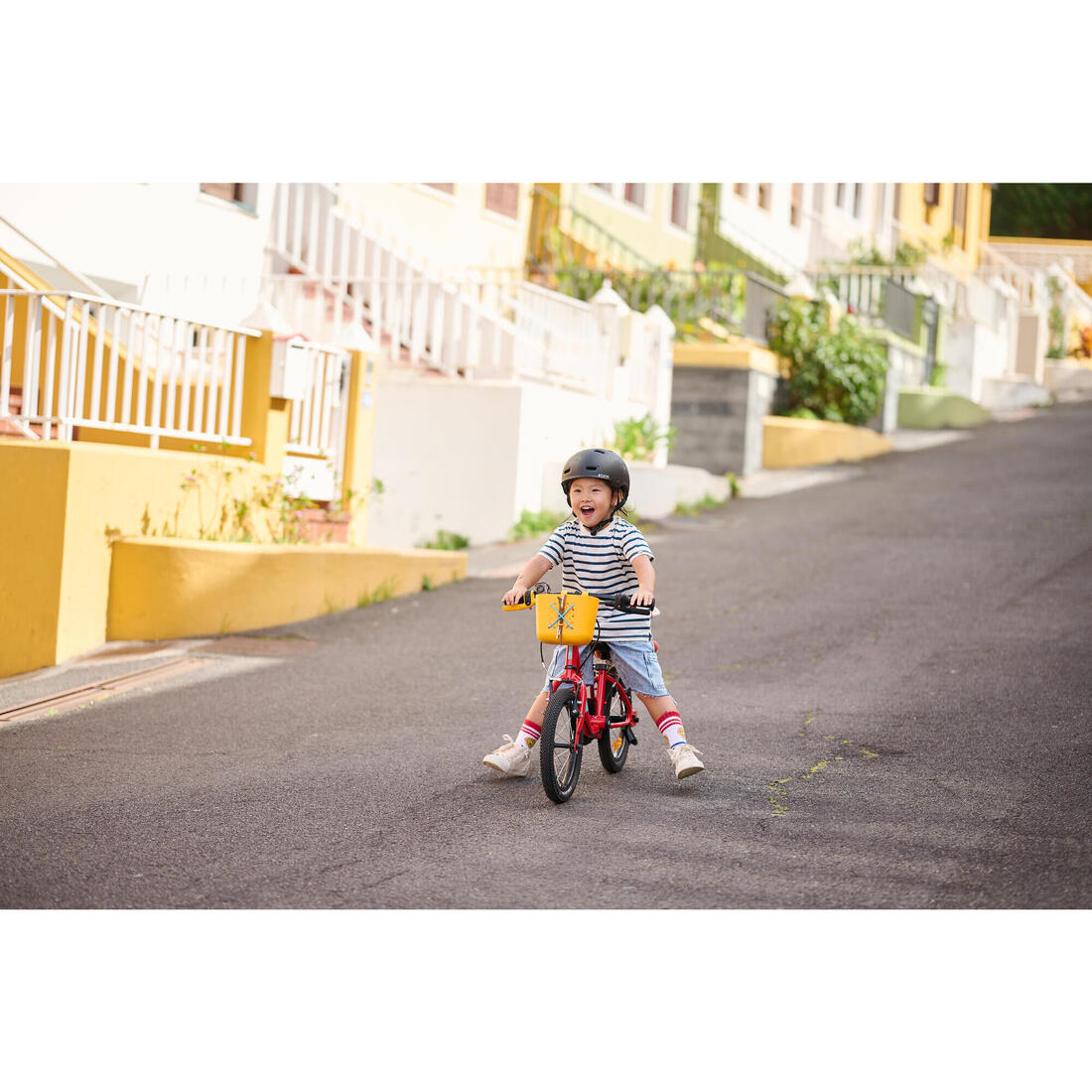 VELO ENFANT 2EN1 DRAISIENNE 3-5 ANS 14 pouces - DISCOVER 500
