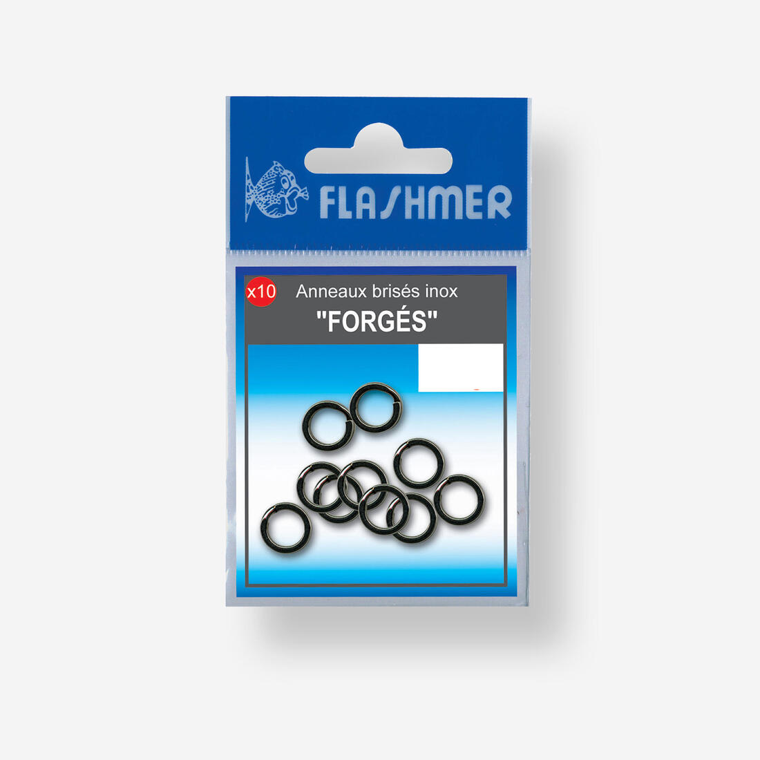 Anneaux inox forges 9mm pêches en mer