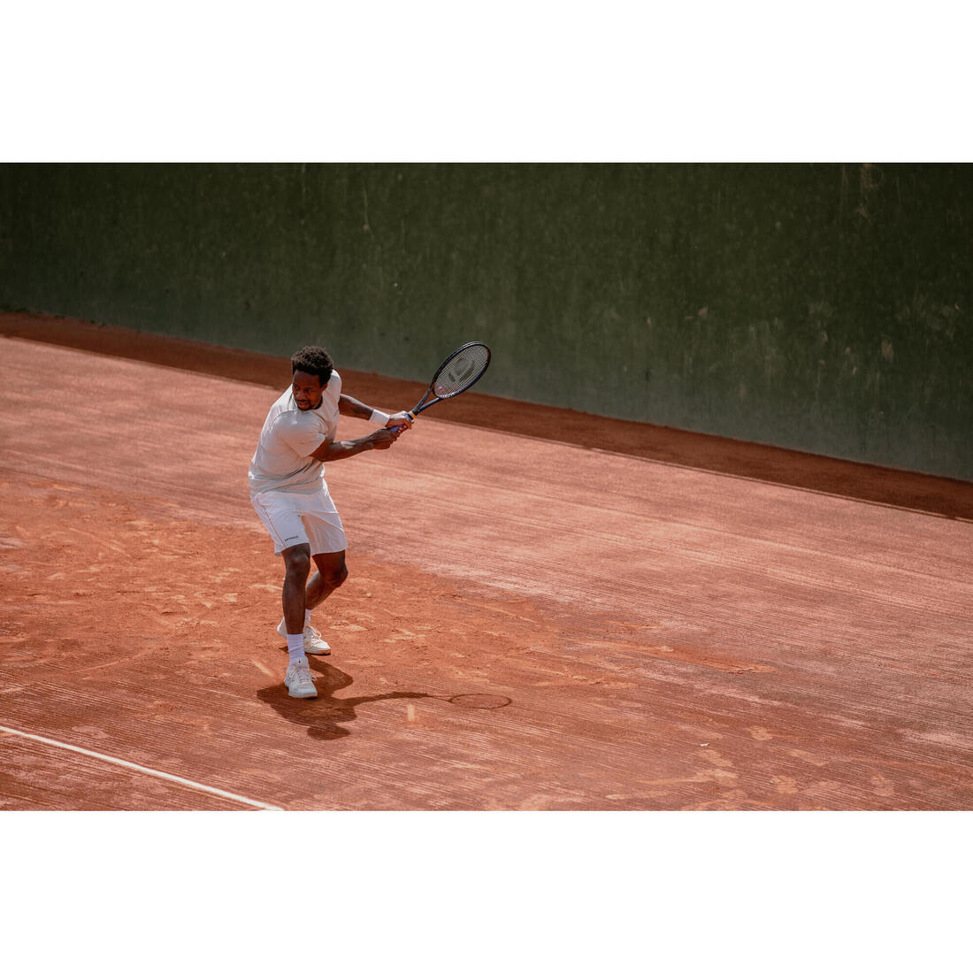 T-shirt tennis manches courtes homme - Artengo DRY Gaël Monfils